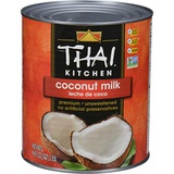 Thai Kitchen Coconut Milk, 96 Oz - One 96 Ounce Container of Unsweetened, Premium Dairy Free Coconut Milk Perfect for Vegan Curries, Sauces, Soups, Desserts, and Beverages