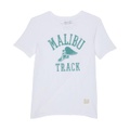 The Original Retro Brand Kids Cotton Malibu Track Crew Neck Tee (Big Kids)