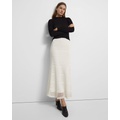 Theory Pull-On Maxi Skirt in Cotton Crochet