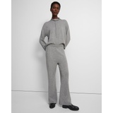 Theory Flared Wide-Leg Pant in Cashmere
