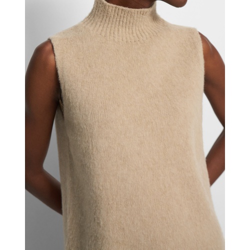 띠어리 Theory Turtleneck Sweater Shell in Brushed Wool