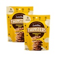 THINSTERS Cookie Thins Cookies, Chocolate Chip, 16oz (Pack Of 2), Non-GMO, Peanut Free, No Corn Syrup, Crunchy Cookies, No Artificial Flavors, Colors, or Preservatives