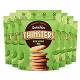 THINSTERS Cookie Thins Cookies, Key Lime Pie, 4oz (Pack Of 6), Non-GMO, Peanut Free, No Corn Syrup, Crunchy Cookies, No Artificial Flavors, Colors, or Preservatives