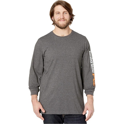 팀버랜드 Timberland PRO Base Plate Blended Long Sleeve T-Shirt with Logo - Tall