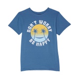 Tiny Whales Dont Worry Be Happy T-Shirt (Infantu002FToddleru002FLittle Kidsu002FBig Kids)