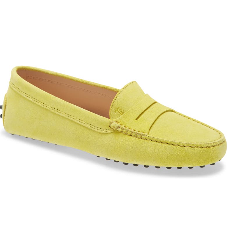 Tods Penny Driving Moccasin_YELLOW