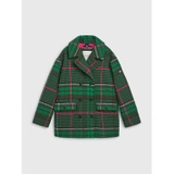 TOMMY HILFIGER Kids Check Peacoat