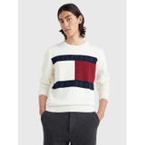 TOMMY HILFIGER Textured Flag Sweater
