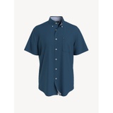 TOMMY HILFIGER Classic Fit Short-Sleeve Solid Shirt