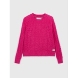 TOMMY HILFIGER Kids Chenille Cable Sweater