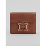 TOMMY HILFIGER Push-Lock Leather Wallet