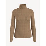TOMMY HILFIGER Cable Knit Turtleneck Sweater