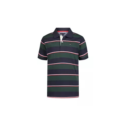 타미힐피거 Boys 8-20 Short Sleeve Stripe Polo Shirt