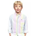 Boys 8-20 Prep Stripe Woven Button Down Shirt