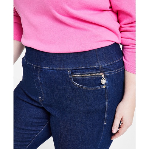 타미힐피거 Plus Size TH Flex Gramercy Pull-On Jeans