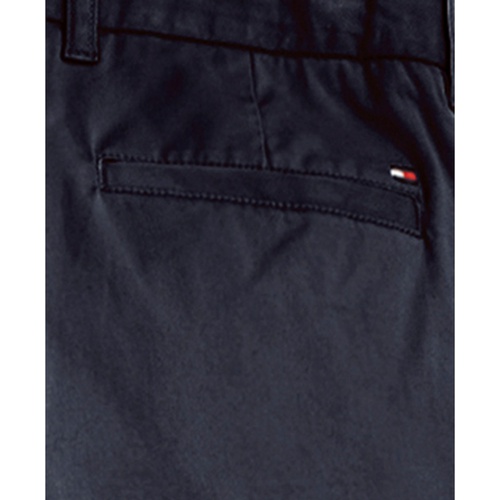 타미힐피거 Mens Custom Fit Chino Pants with Magnetic Zipper