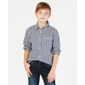 Toddler Boys Baxter Gingham Button-Down Shirt