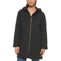 Womens Zip Front Hooded Coat