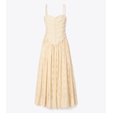 Tory Burch BRODERIE ANGLAISE HOOK-AND-EYE DRESS