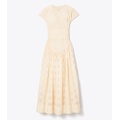 Tory Burch BRODERIE ANGLAISE WRAP DRESS