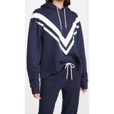 Tory Sport French Terry Chevron Hoodie