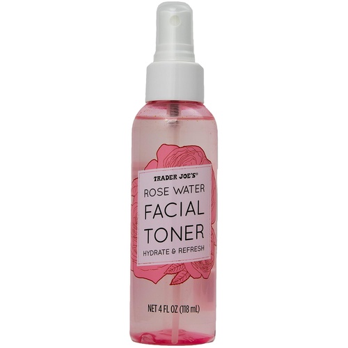  Rose Water Facial Toner Hydrate and Refresh by Trader Joes (2 Bottles)
