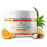 Shea Body Butter - Citrus Shea Butter Body Lotion by Tree to Tub for Sensitive Skin - Shea Butter Cream with Butter Oils, Anti-Aging Vitamin C