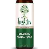 TreeActiv Balancing Herbal Toner, Face Toner, Rose Water Spray for Face, Witch Hazel Facial Toner, 4 fl oz (118 ml)