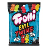 Trolli Evil Twins Sour Gummy Candy, 4.25 Ounce, Pack of 12