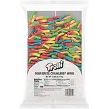 Trolli Sour Brite Crawlers Gummy Worms, 5 Pound Bulk Candy Bag Sour Gummy Worms