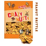 Two Nutty Brothers Crazy Nuttys - Peanut Brittle - 12 Ounces - Premium, Fresh, Delicious Candied PeanutsPacked for perfection - No CRUMBS