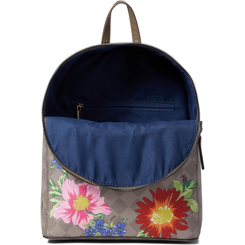  U.S. POLO ASSN. Floral Diamond Backpack