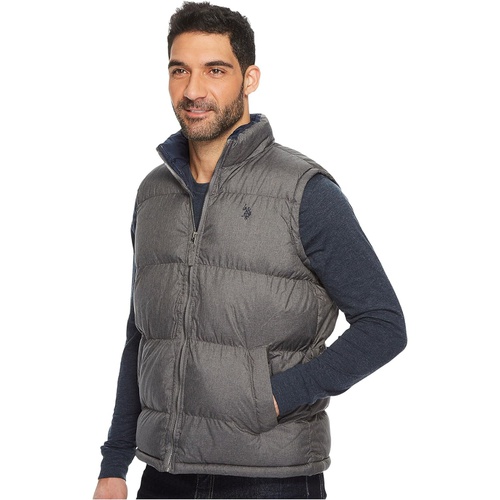  U.S. POLO ASSN. Basic Puffer Vest with Small Pony Logo