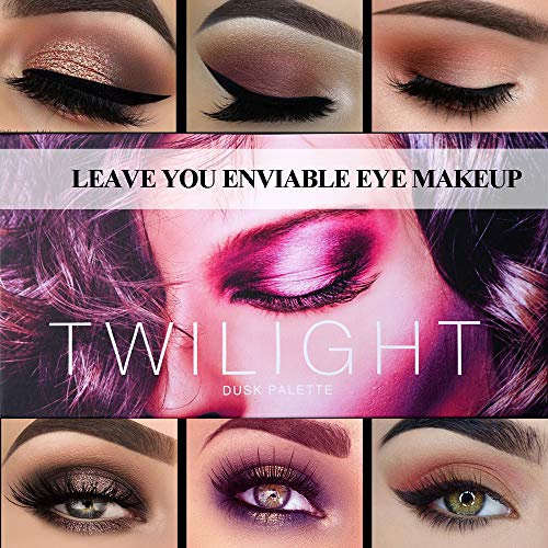  UCANBE Professional 18 Pigmented Eyeshadow Makeup Palette, 10 Matte + 7 Shimmer + 1 Metallic Glitter, Velvet Texture Blendable Long Lasting Eye Shadow Pallets