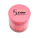 Ucanbe Waterproof 5 Colors Blusher Palette With Blush Brush