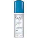 URIAGE Cleansing Make-Up Remover Foam 5 fl.oz. | Face and Eye Makeup Remover to Detoxify Skin