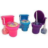 Unbranded Kidsmania Sour Flush Candy Toilet with Sour Powder Dip