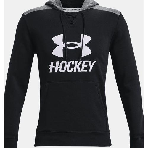 언더아머 Underarmour Mens UA Hockey Logo Hoodie