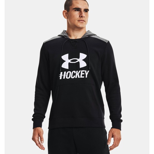 언더아머 Underarmour Mens UA Hockey Logo Hoodie