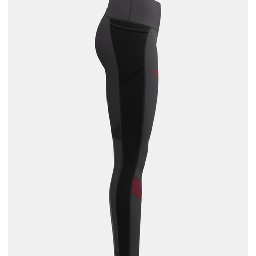 언더아머 Underarmour Womens Project Rock HeatGear No-Slip Waistband Full-Length Leggings