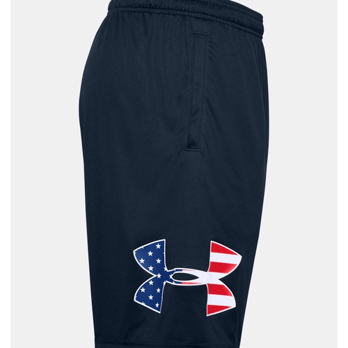 언더아머 Underarmour Mens UA Freedom Tech Big Flag Logo Shorts
