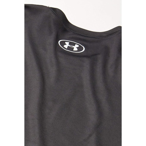 언더아머 Under Armour Kids Tech Solid Graphic Big Logo Short Sleeve T-Shirt (Big Kids)