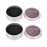 VANVENE StyleZ 2 Pack Cleaner Sponge, Dry Makeup Brushes Cleaner Eye Shadow or Blush Color Removal Quickly Switch to Next Color