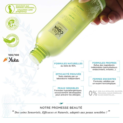  VEERACOVA BALANCE BY NATURE Veracova Moisturizing Toner- Green Tea Hydrating Facial Toner, Alcohol Free Skin Care