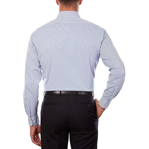  Van Heusen Mens Dress Shirt Regular Fit Pinpoint Stripe