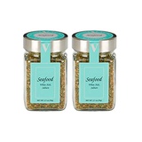 Victoria Taylors Seafood Seasoning- Two 2.7 oz. Jars -Blend of chives, thyme, oregano and lemon.