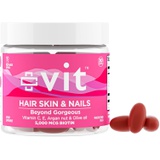 Biotin Vitamins for Hair Skin and Nails with Argan Oil + Vitamin E for Healthy Hair vit Beyond Gorgeous Biotin 5000mcg Vegan Softgels Non-GMO, Gluten-Free, Sugar-Free (30 Count (Pa