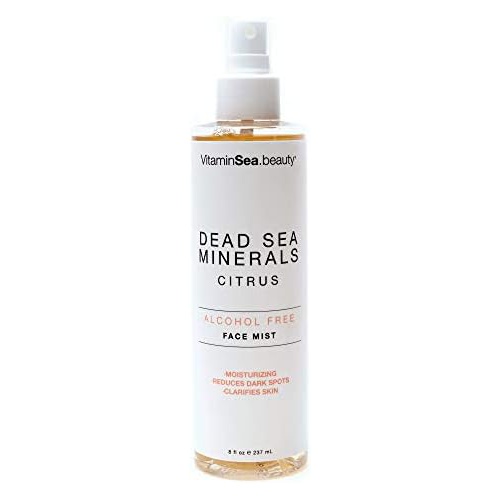  VitaminSea.beauty Vitamins and SEA Beauty Face Mist Rose Water Spray | Dead Sea Minerals and Citrus | Moisturizing and Toning - 8 Fl Oz
