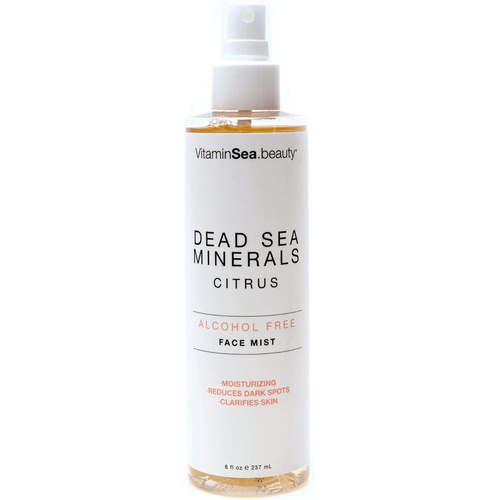  VitaminSea.beauty Vitamins and SEA Beauty Face Mist Rose Water Spray | Dead Sea Minerals and Citrus | Moisturizing and Toning - 8 Fl Oz