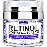 Wumal Retinol Moisturizer Cream for Face - Night Wrinkle Cream with Hyaluronic Acid and 3% Retinol Complex for Women & Men